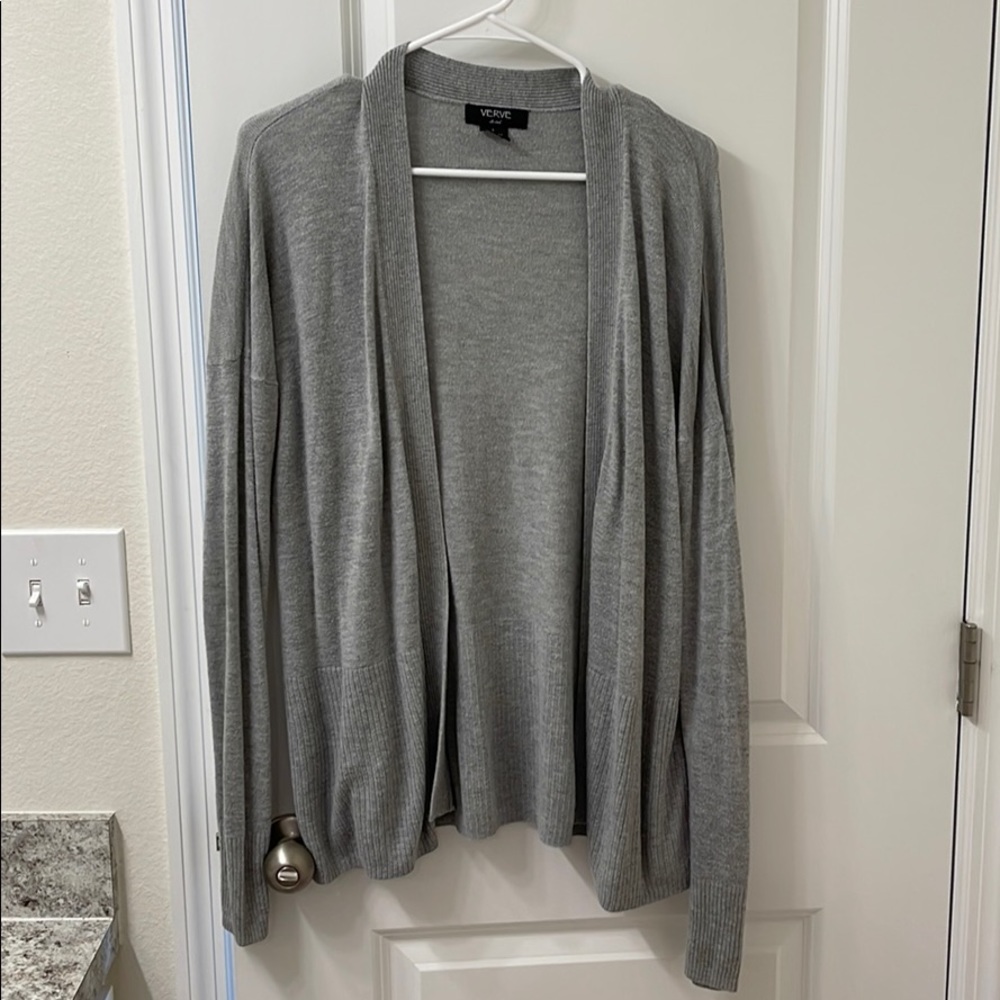 Grey light cardigan